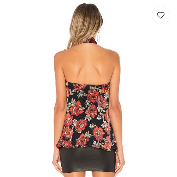 [Amanda Uprichard] Amour Beckett Key Hole Halter - Picture 3 of 7